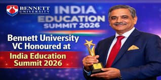 Bennett University VC Honoured at India Education Summit 2026
